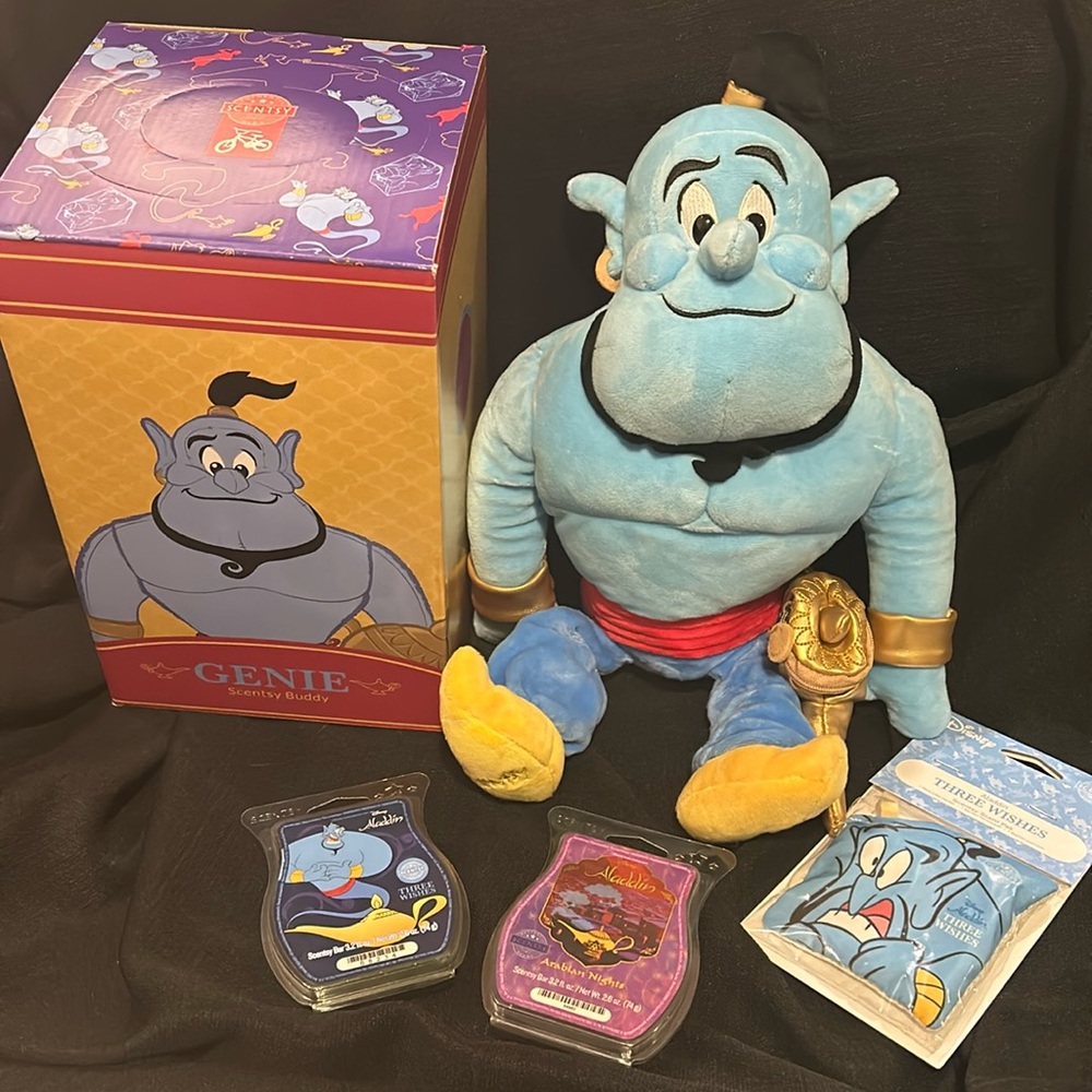 Aladdin Genie Scentsy Buddy Set